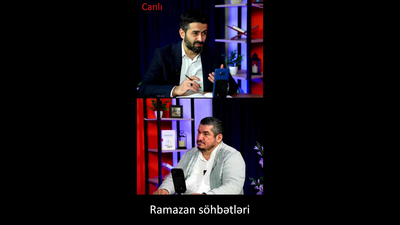 Ramazan söhbətləri canlı