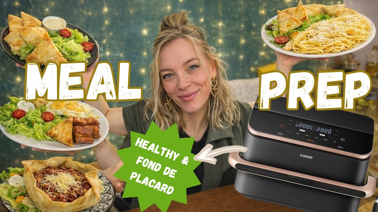 👩‍🍳 MEAL PREP & RECETTE HEALTHY  FOND DE PLACARDS
