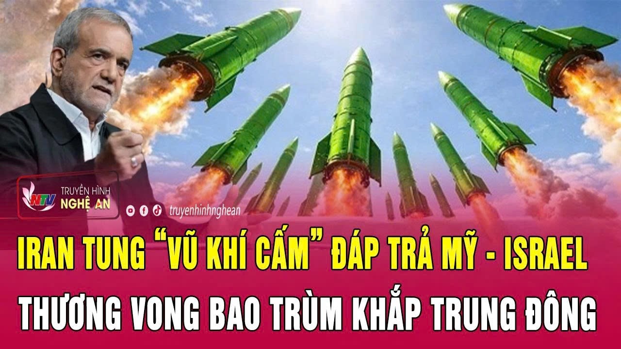 Điểm nóng 15/3: Iran tung “vũ khí cấm” đáp trả Mỹ - Israel; Thương vong bao trùm khắp Trung Đông