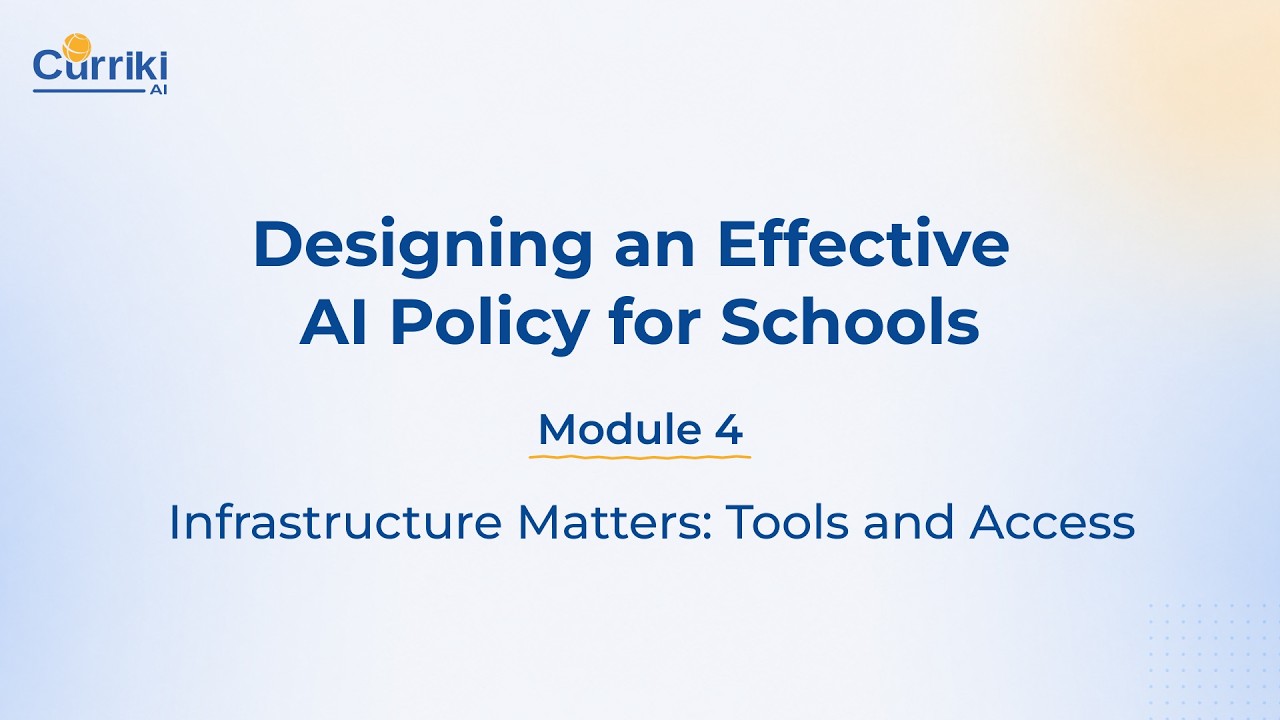 Module 4 - Infrastructure Matters: Tools and Access