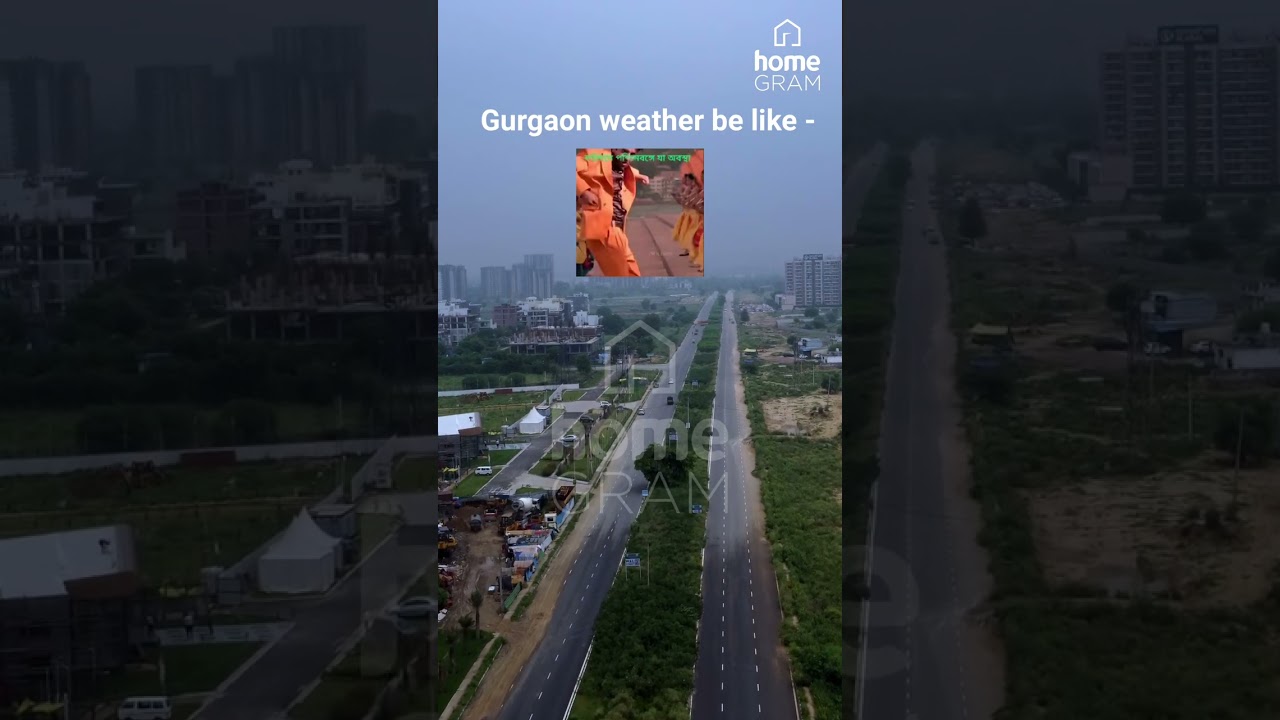 Gurgaon weather now a days 😂😂