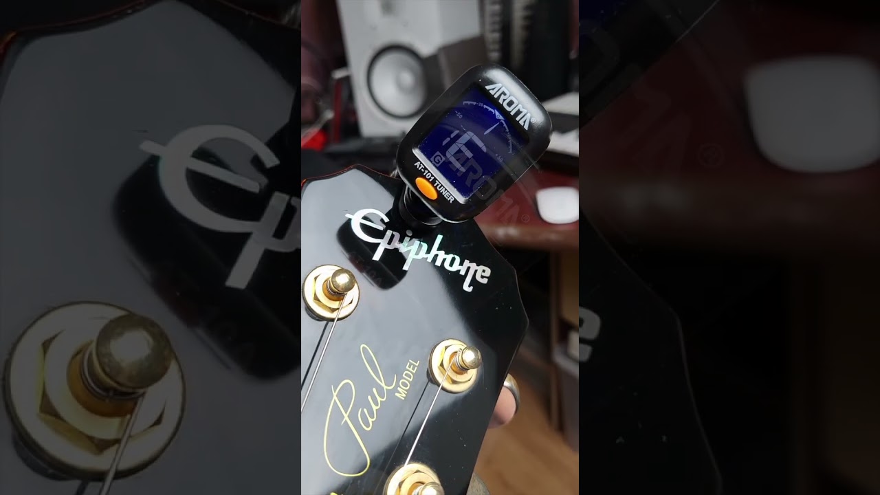 Тюнер-прищепка с цветным экраном &mdash; понты или необходимость? #music #tuner #guitar #guitargear