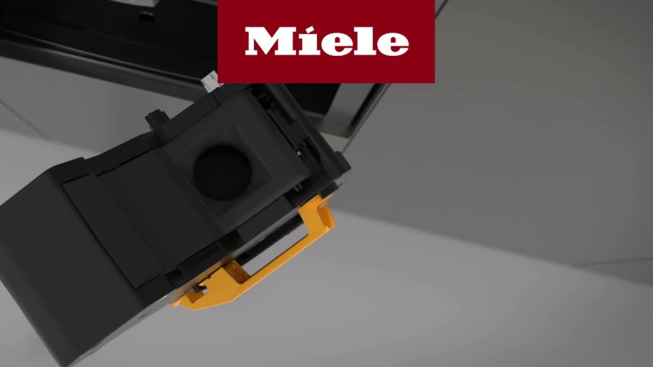 Einbau-Kaffeevollautomaten: CVA 744x - Brüheinheit entfetten I Miele