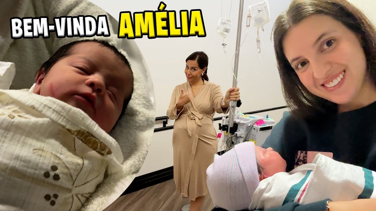 Fui às pressas pro hospital pro nascimento do bebê!