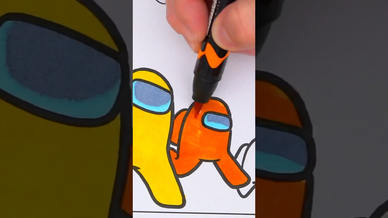 Coloring Among Us 