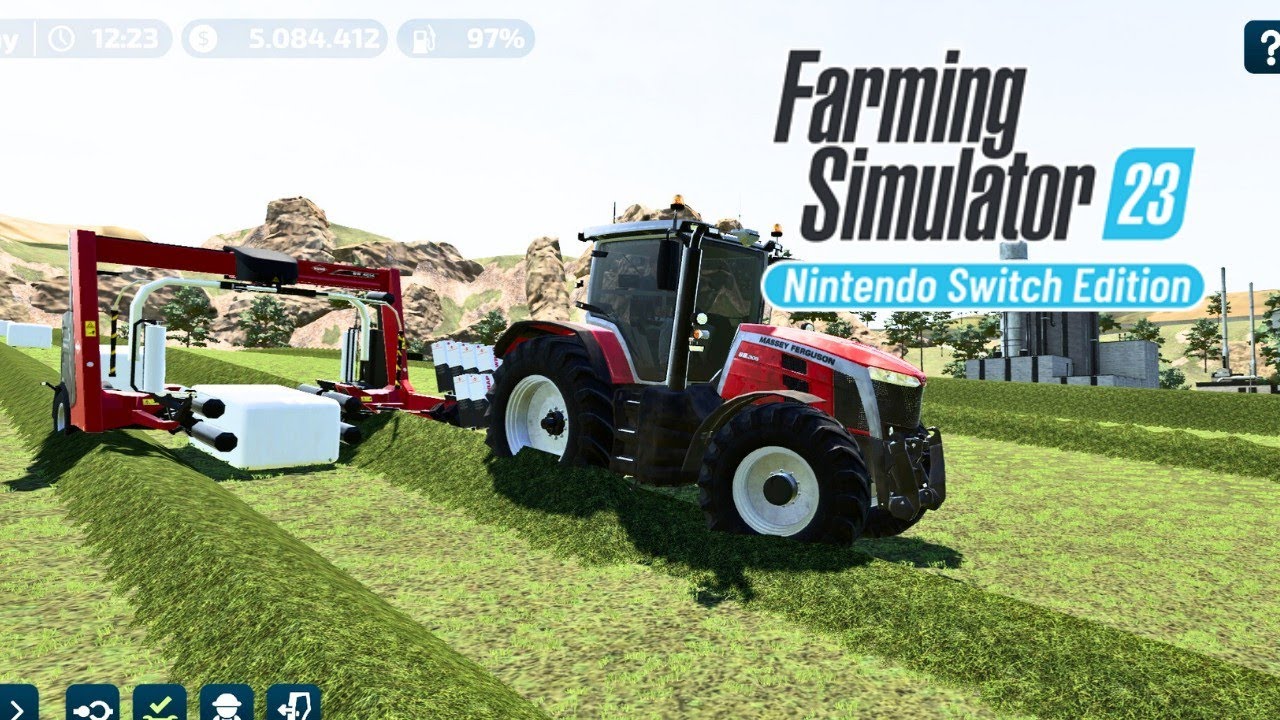 Çim balyasından fermente slaj nasıl yapılır? #farmingsimulator23 bölüm 12