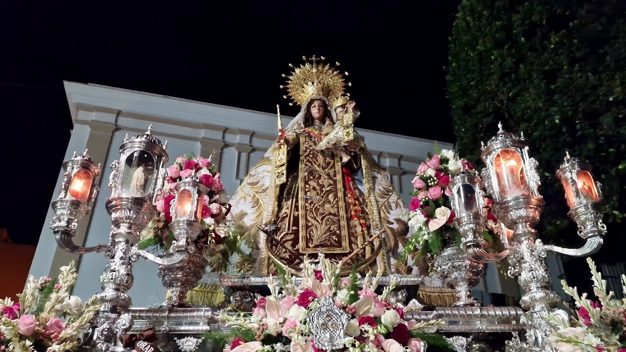 Entrada de la Virgen del Carmen en la Magna de San Fernando - BM La Paz (Málaga)