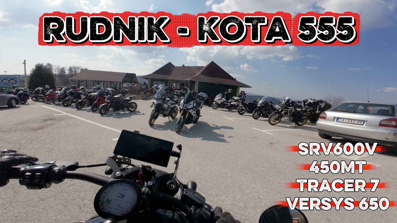 Rudnik Ascent: SRV 600v, 450MT, Tracer 7 & Versys 650