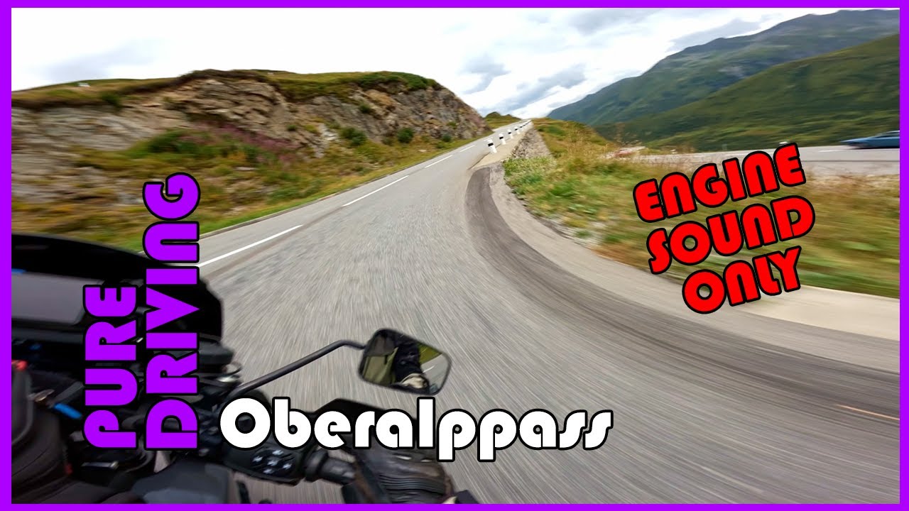 Oberalppass &ndash; Pures Fahren &uuml;ber die Schweizer Alpen 2.044m, Schweiz [RAW Onboard] Aufw&auml;rts 2