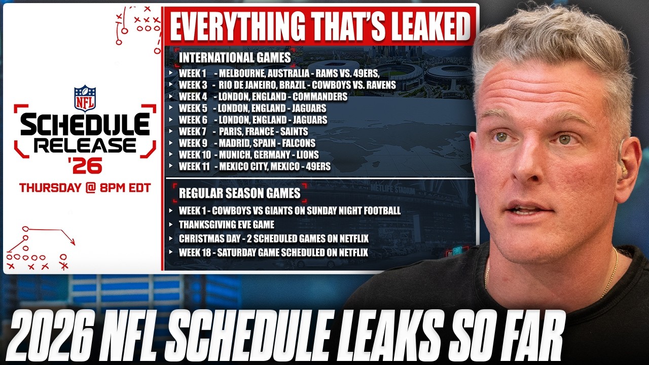 All Of The 2026 NFL Schedule Release Leaks That YOU Need To Know
