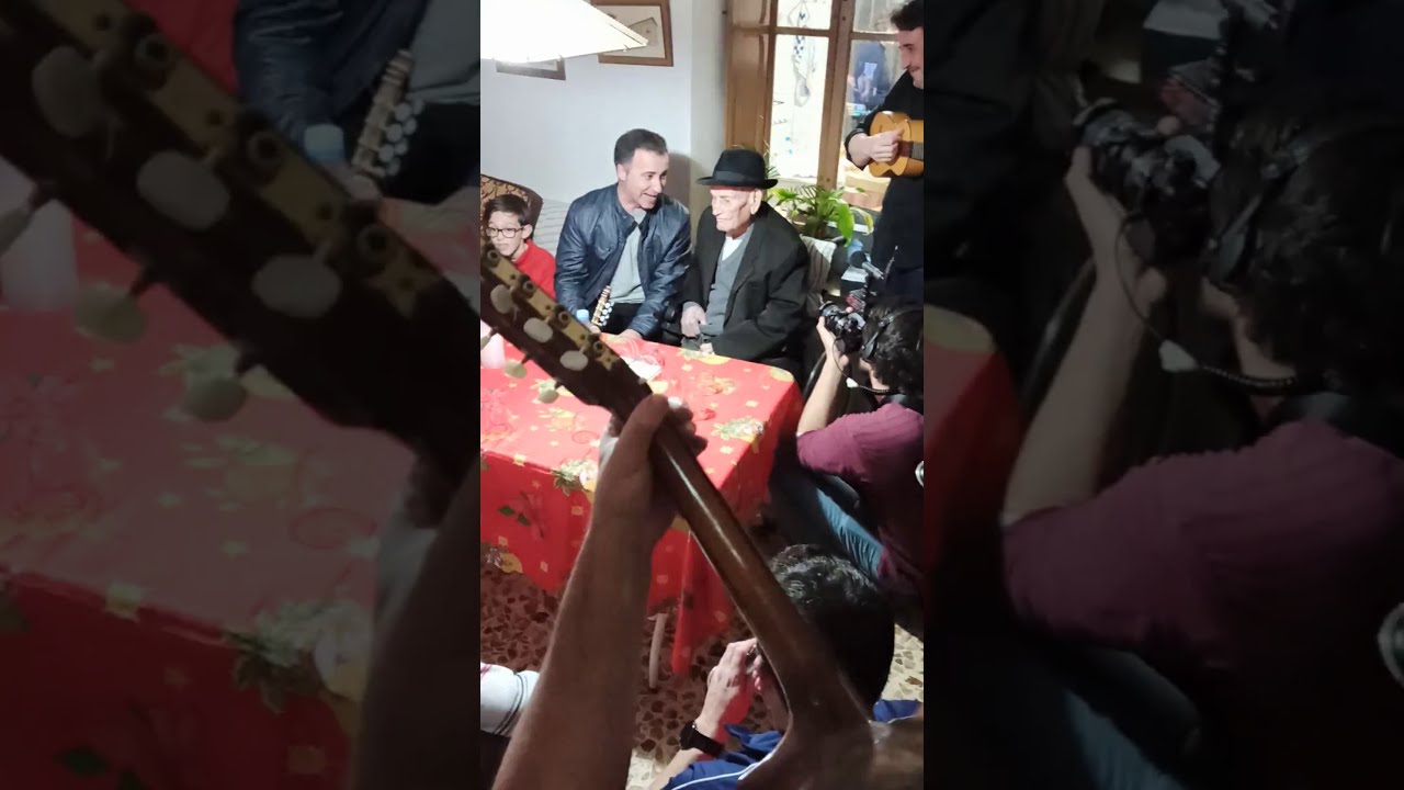 Visita a Juan Rita de la Cuadrilla de Aledo. Totana (Murcia, España), 26-12-2019