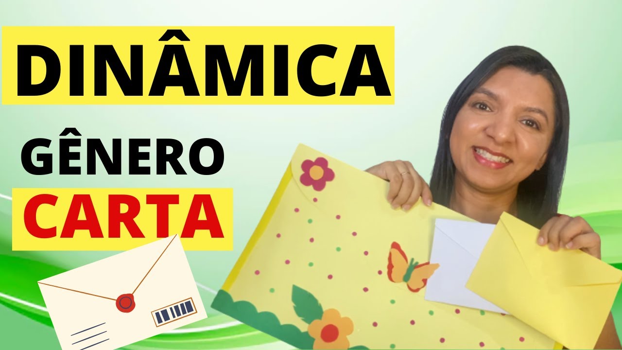 Dinâmica Gênero Carta [IDEIA INCRÍVEL ] Professor em Sala