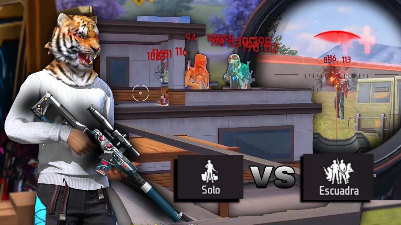 TIGRE BLANCO Solo vs Escuadra con VSS