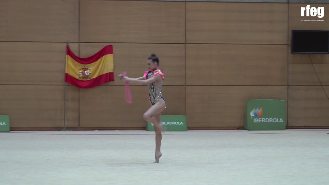 Lucia Gonzalez (ESP) rope junior - 2nd online rhythmic gymnastics tournament