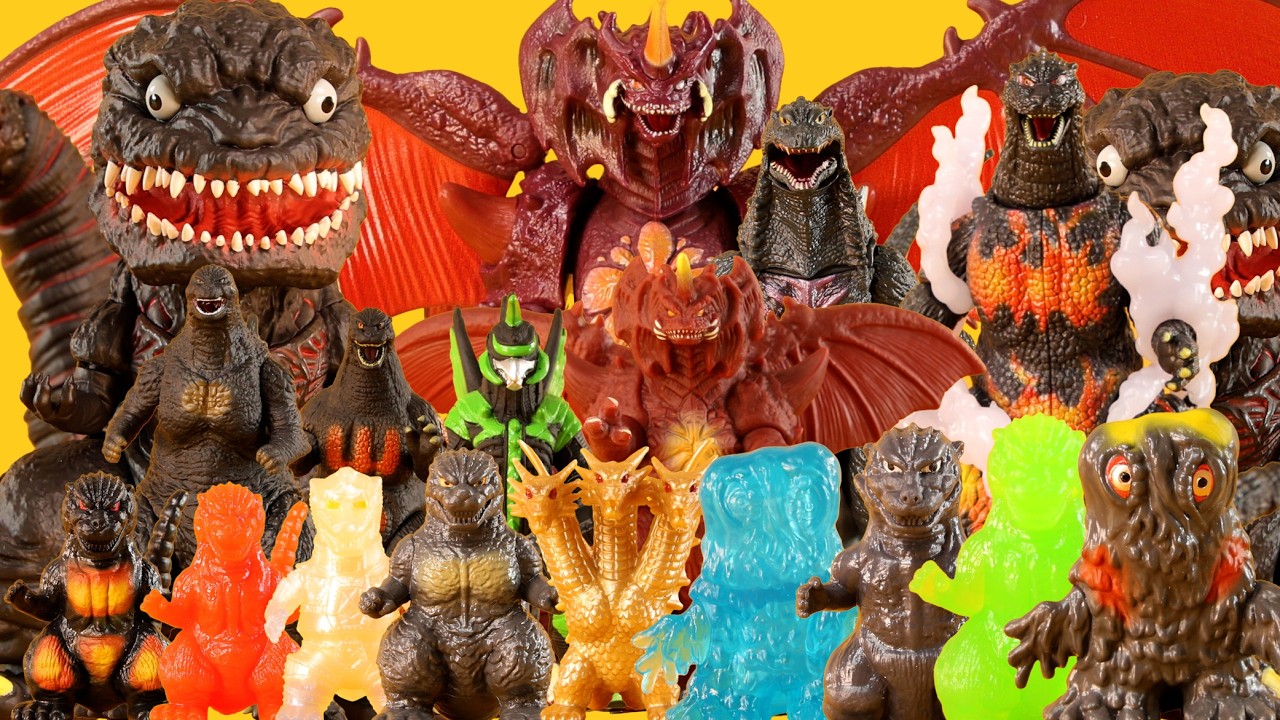 Godzilla cheap toys and other mashups
