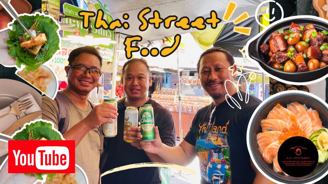 Thai Street Food | Seafood buffet | Local Market | Thai Fresh Market | Food Quest