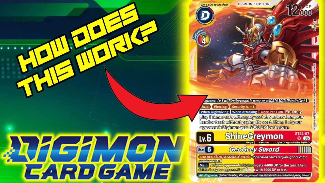 Могут ли двойные карты кардинально изменить правила игры? [Digimon TCG]