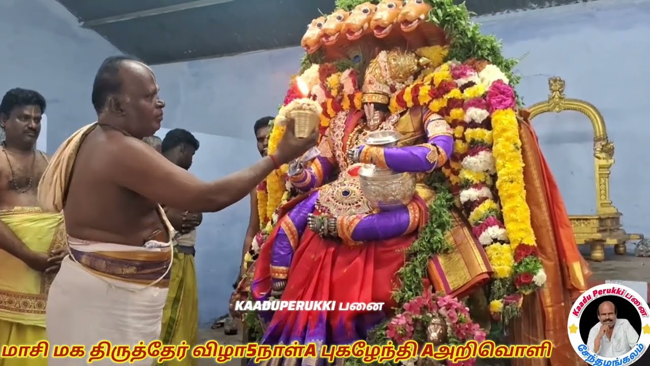 மாசி மகள் #திருத்தேர் #பெருவிழா# 5 நாள் #