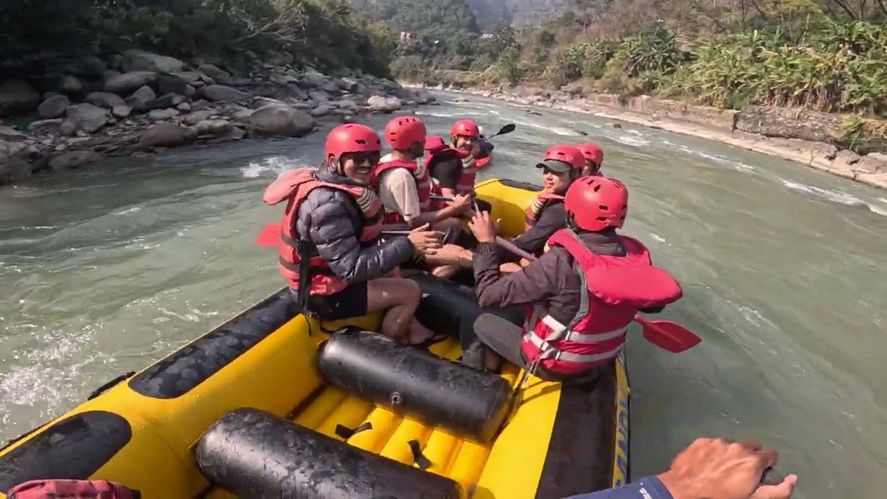 Extreme Winter Rafting Adventure | Bhote Koshi River  