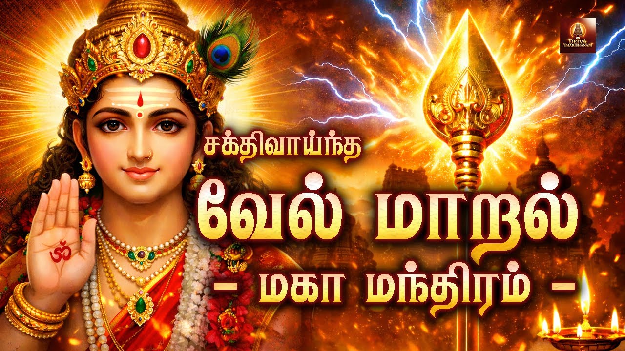 வேல் மாறல் - மகா மந்திரம் | வள்ளிமலை ஶ்ரீ சச்சிதானந்த சுவாமிகள் அருளிய சக்தி வாய்ந்த மந்திரம்