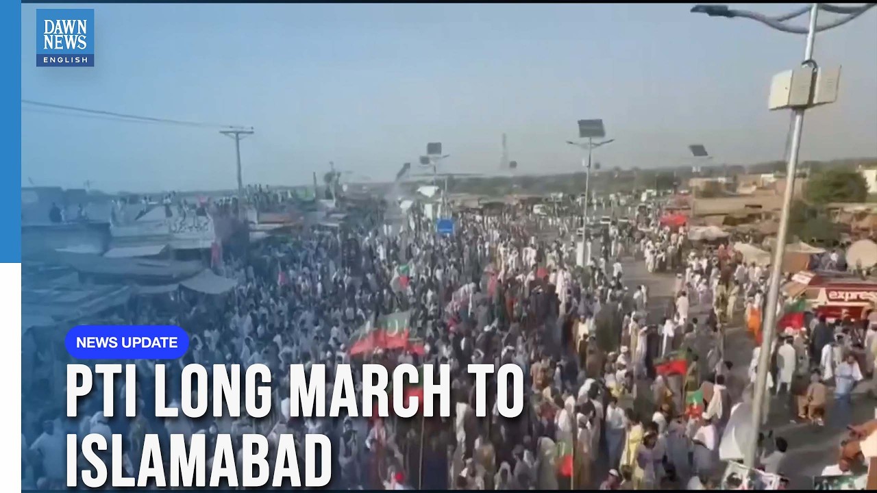 PTI Launches Long March to Islamabad from Lakki Marwat, Demands Imran Khan&rsquo;s Release