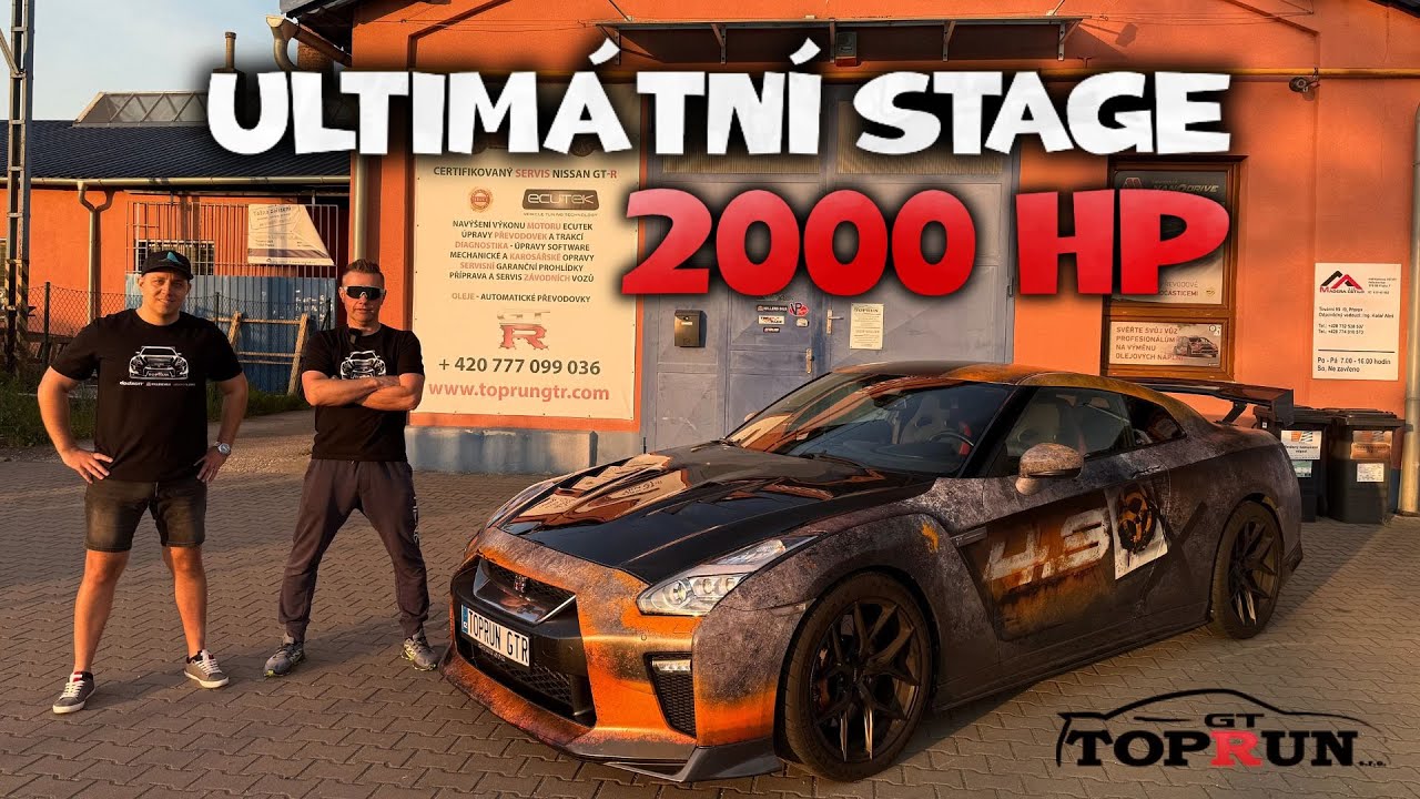 ULTIMÁTNÍ STAGE 2000 HP | NEJVÍC KONÍ na značkách v ČR | TOPRUN GT-R rozhovor | 4K