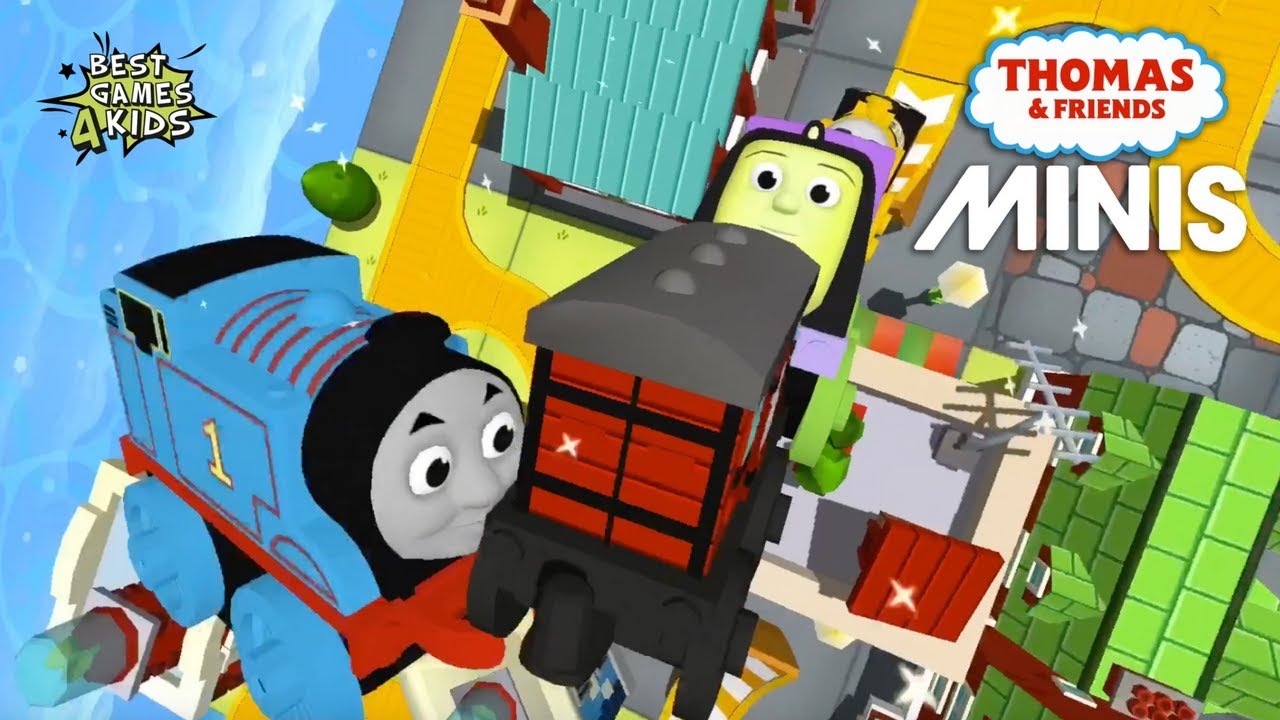 Thomas & Friends Minis #127 | MINIS Air Collision! - New TRAIN SET By Budge Studios