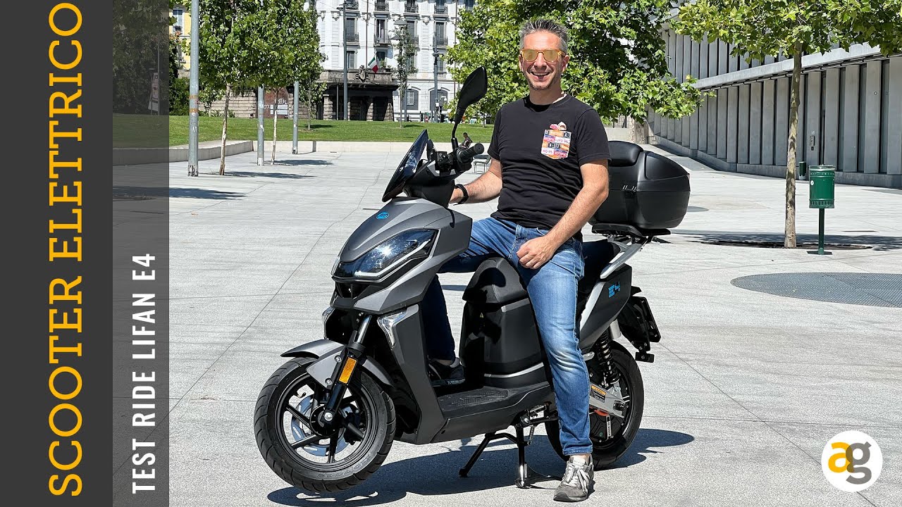 FINALMENTE BELLO! Scooter Elettrico LIFAN E4 Test Ride