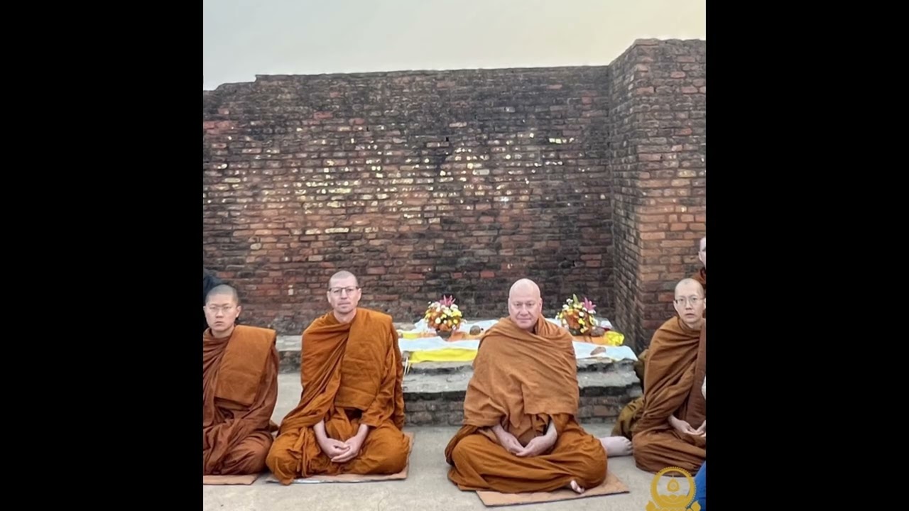9. India Pilgrimage 9 Jan - Savatthi - The Site of the Twin Miracle (Yamaka Pāṭihāriya)