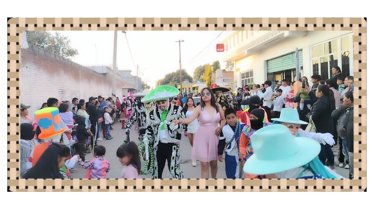 Barrio Del Centro 🤡 🎉 🎭 Carnaval San Francisco Ocotlan 2026 🔵 💙 ✨ 