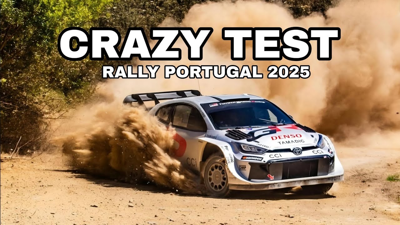Crazy Test RALLY PORTUGAL 2025 | Best Moment, Raw Sound and flatout