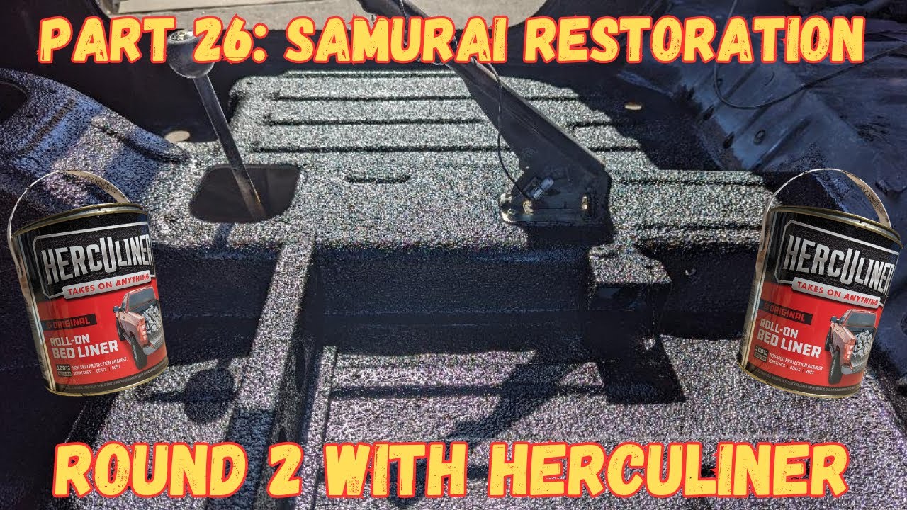 Part 26 Suzuki Samurai Bed Liner Installation
