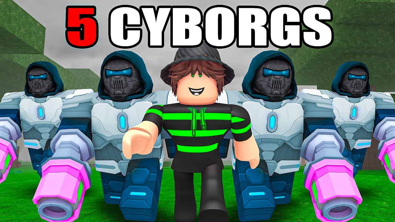 SPEEDRUNNING With 5 CYBORGS In 99 Nights In The Forest!