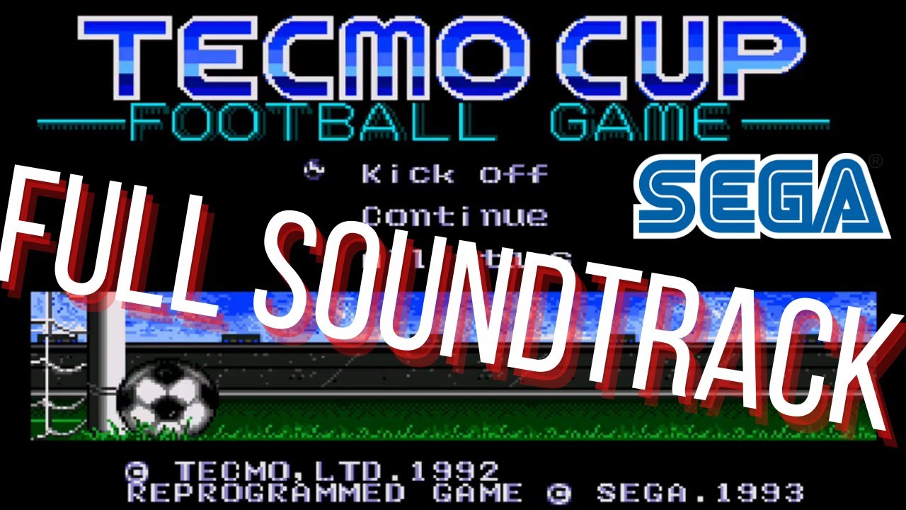 Tecmo cup football game Soundtrack OST Sega