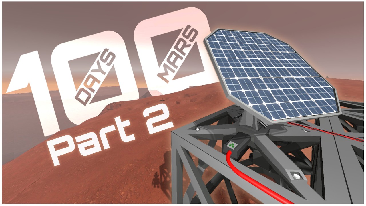 Harnessing the Sun in Stationeers | Surviving 100 Days on Mars (Part 2)