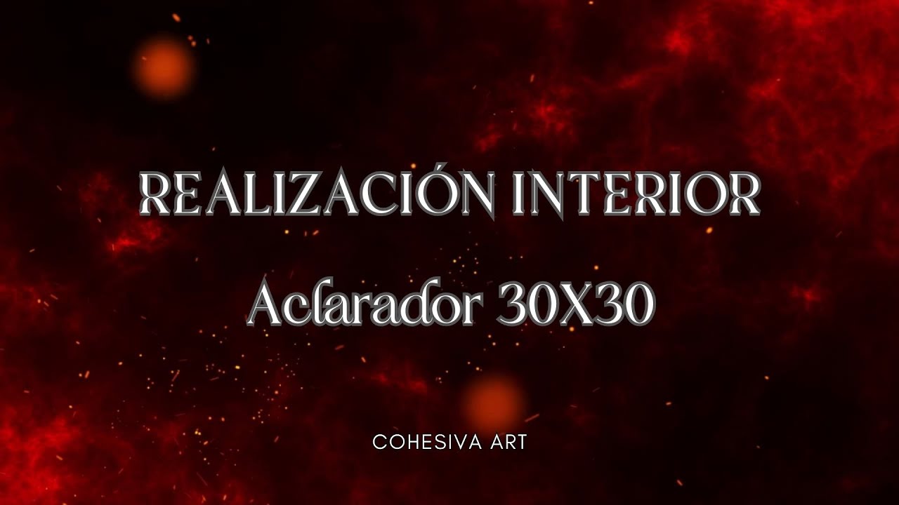 👑 REALIZACI&Oacute;N INTERIOR 👑 Aclarador 30x30 #accessconsciousness
