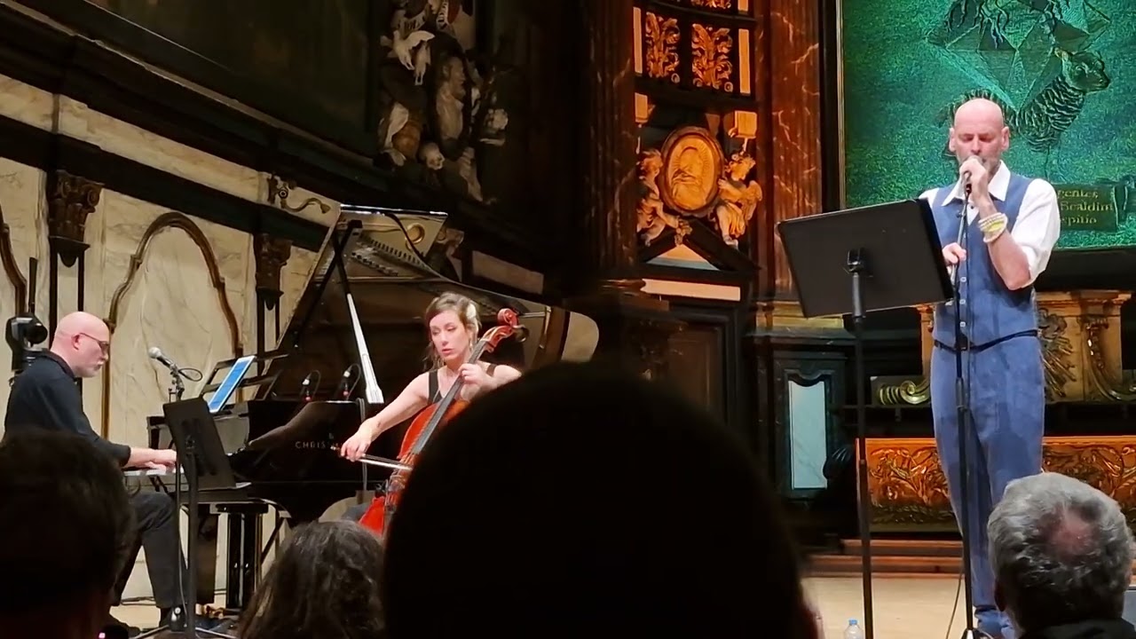 Aaron Stainthorpe,  Mark Deeks and Jo Quail live at Ziele Klanken, Antwerp on 25 january 2025