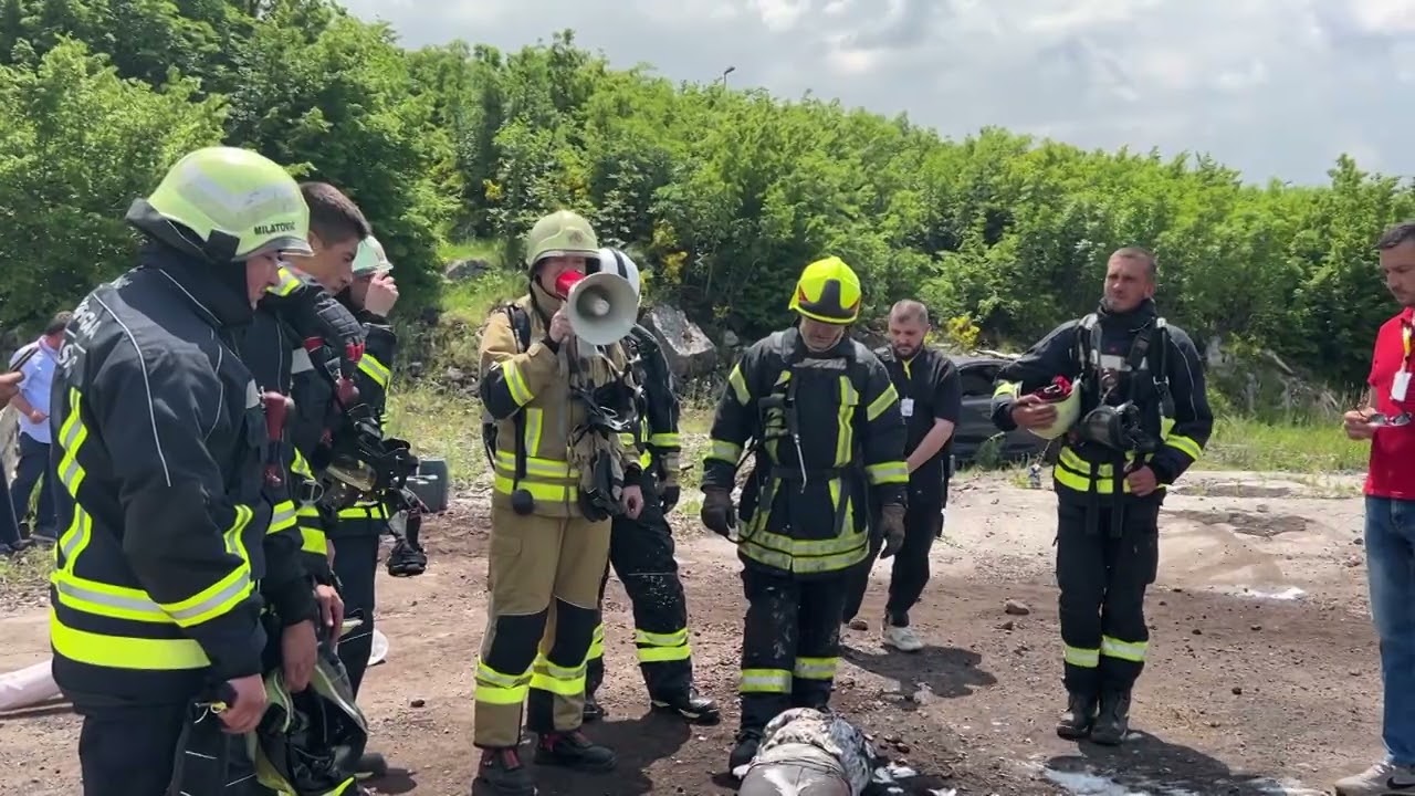 U Nikšiću pokaznom vježbom predstavljeno sredstvo za gašenje požara
