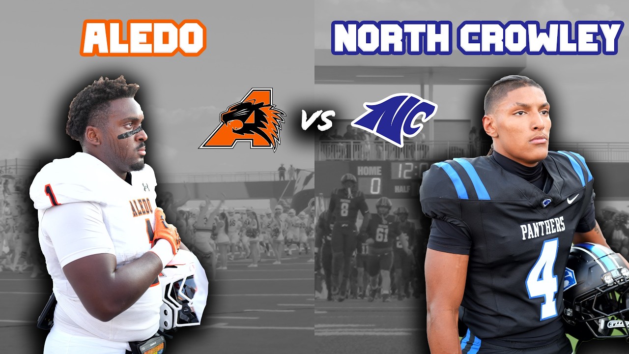 Aledo vs North Crowley WHO WILL RUN FORT WORTH 6A? TEXAS HIGH SCHOOL FOOTBALL #txhsfb