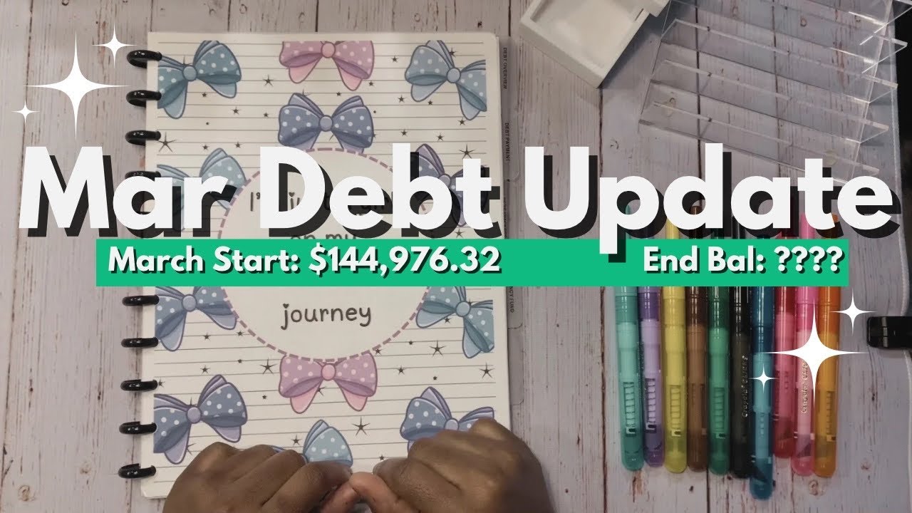 ✨March Debt Update 2026  ✨| Debt Confession | Debt Snowball Journey | 6 Figure Debt |