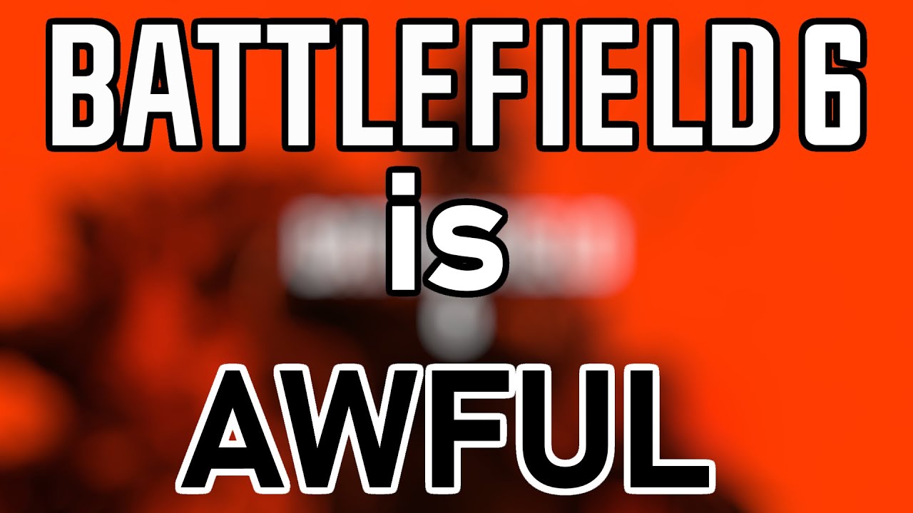 Battlefield 6 is AWFUL... (BF6 IS A DISAPPOINTMENT...BF6 RANT!!!)