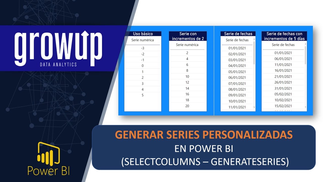 Generar Series Personalizadas en Power BI