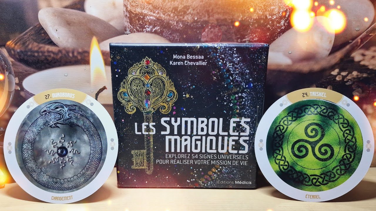 🗝 L'oracle Les Symboles magiques de Mona Bessaa & Karen Chevallier 🗝