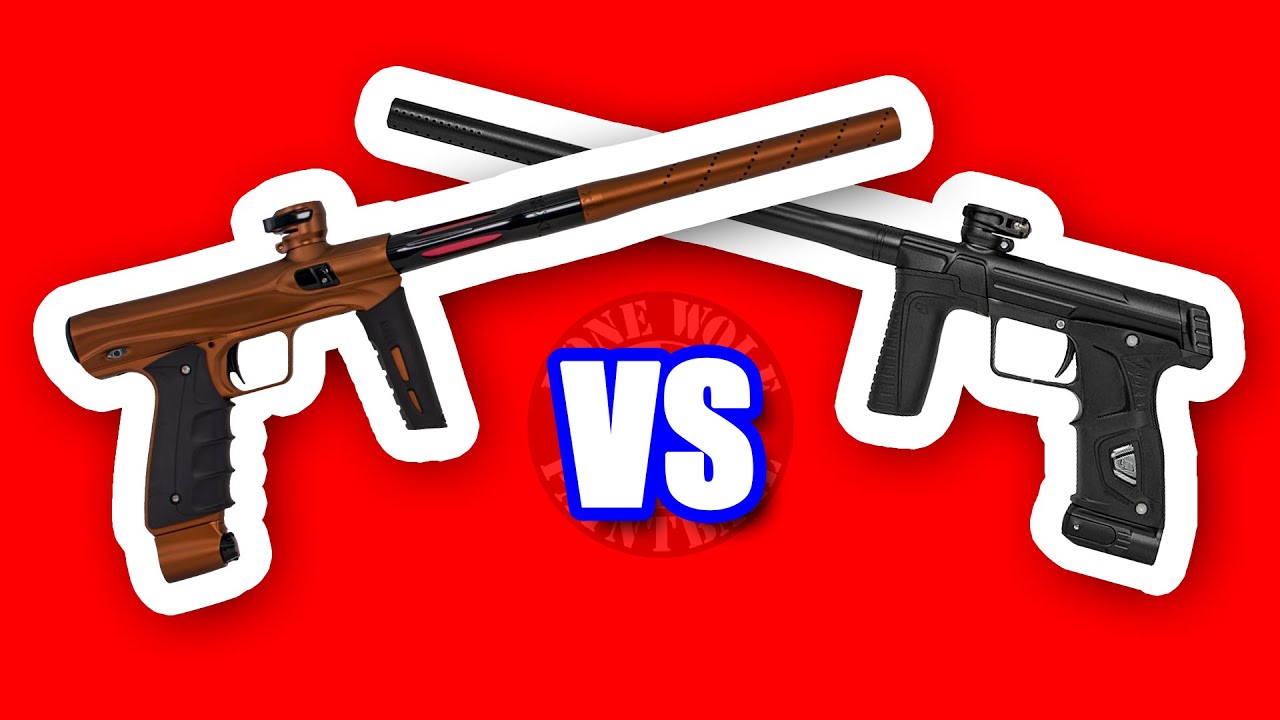 What's the Best Mechanical Marker? Shocker CVO vs Planet Eclipse M170R | Lone Wolf Paintball