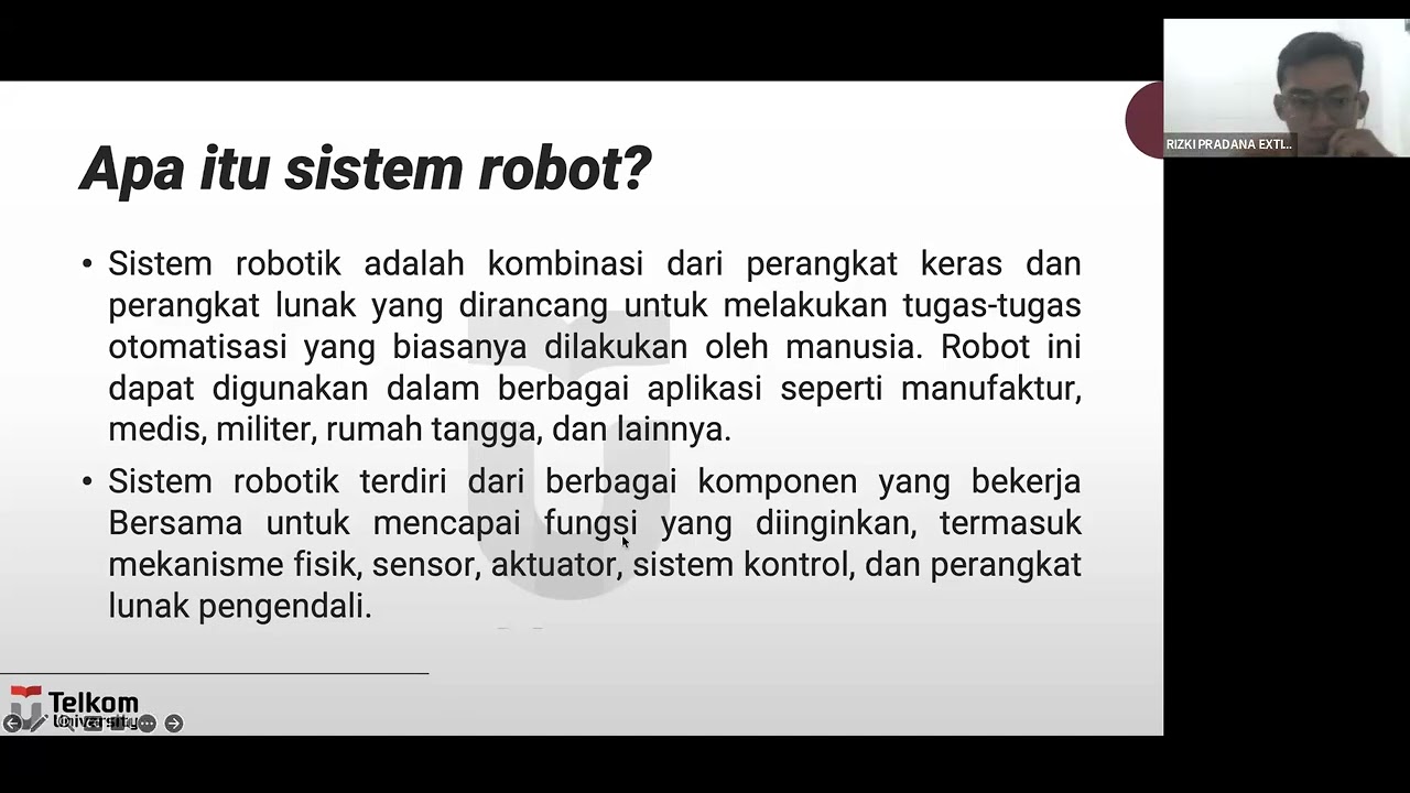 Video Real Teaching Robotika