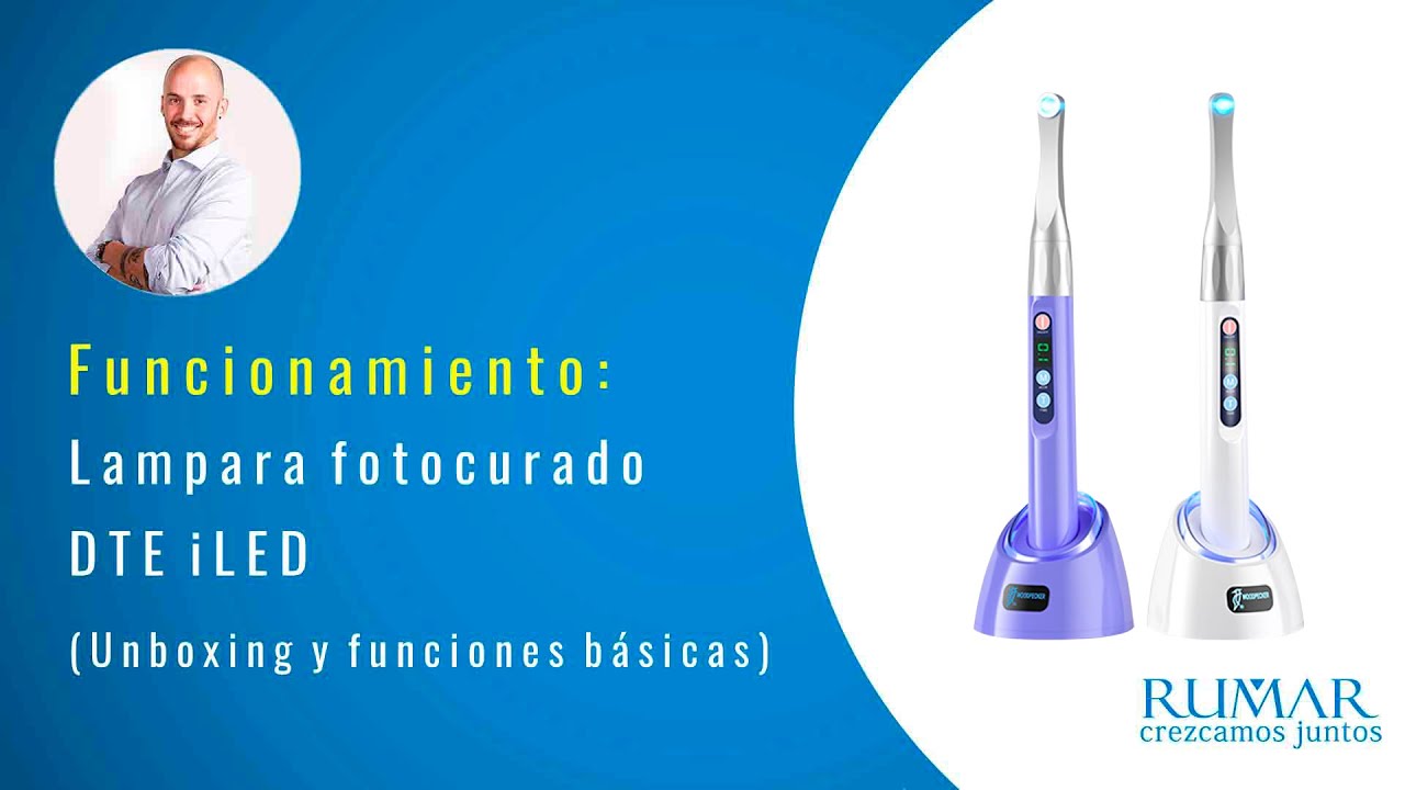 Lámpara Fotocurado DTE iLED MAX | Unboxing