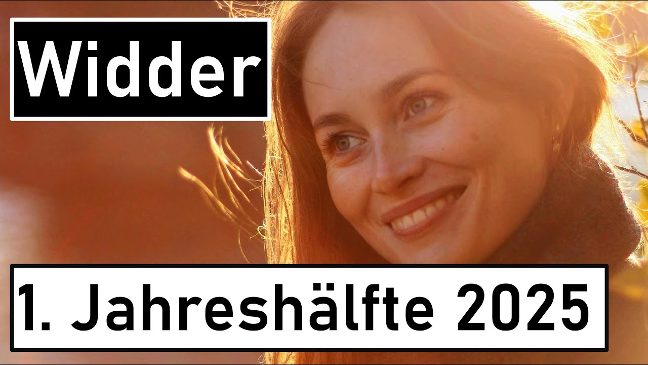 WIDDER ♈️ LOCKER VOM HOCKER! 😎🔥💞 (1. Jahreshälfte 2025) ✨️ Tarot Orakel ✨️