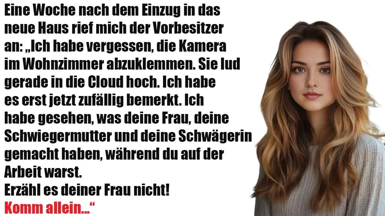 Neue Kamera im Haus？ Ehemaliger Besitzer rief nach meinem Einzug!