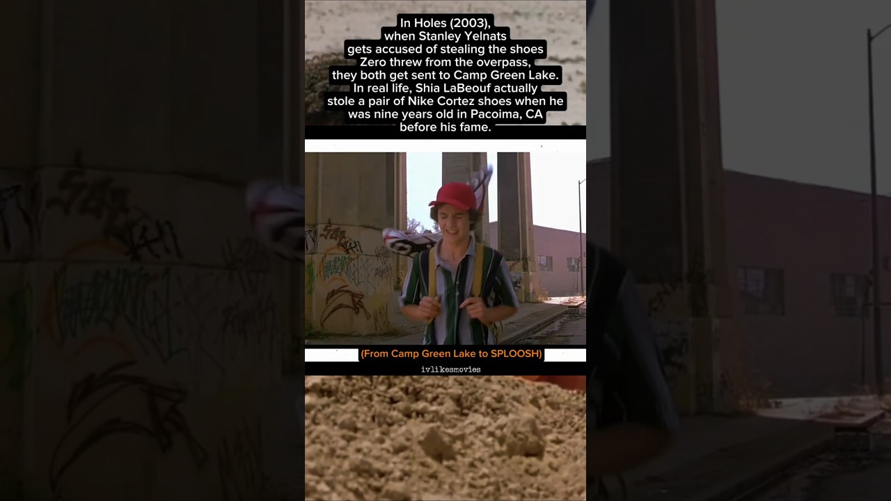 Stanley Yelnats accused of Stealing Shoes in Holes #movies #film #disney #books