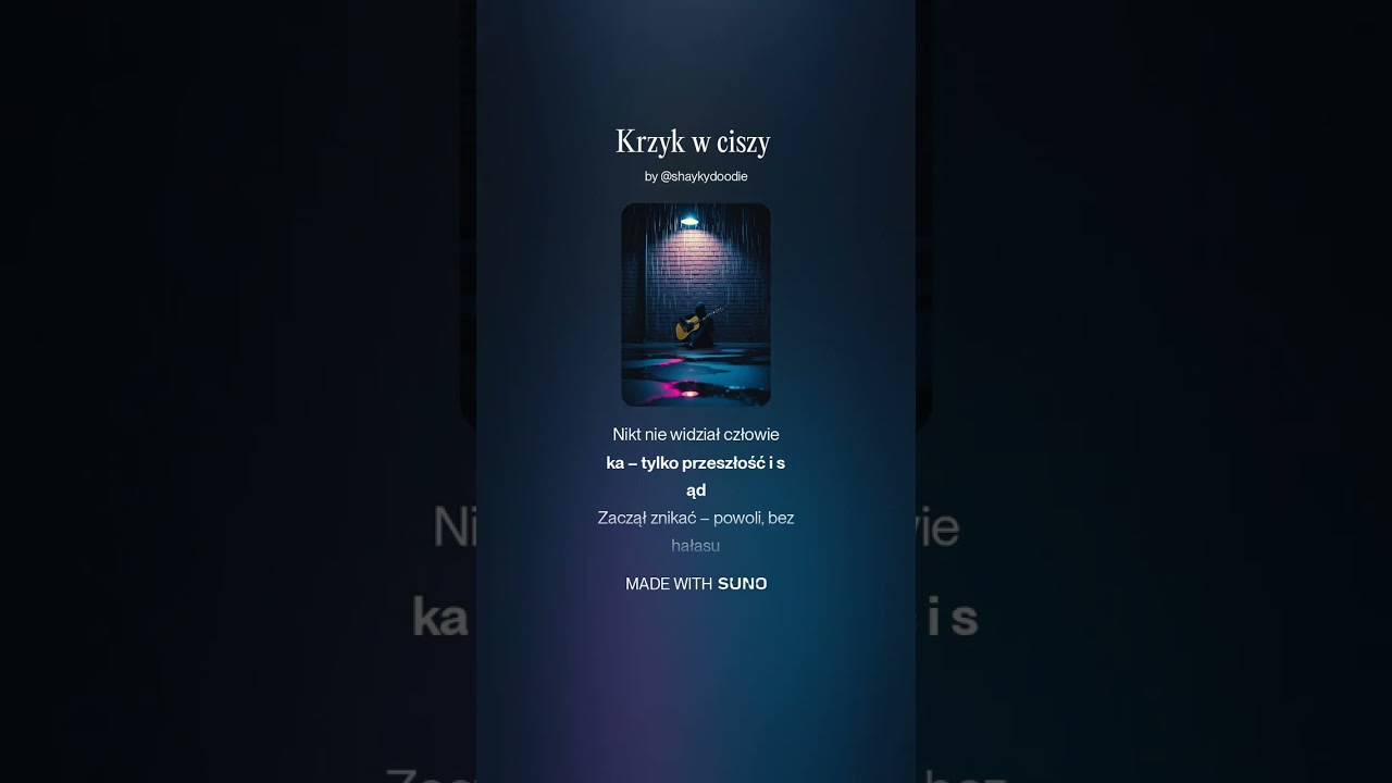 Krzyk w ciszy